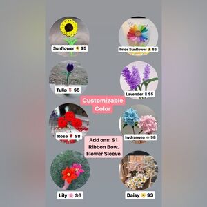 Handmade eternal flowers